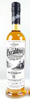 Miltonduff 2015 – 11 Jahre Sherry Cask mit 49,2% Excalibur Serie von The Maltman - single Malt scotch Whisky